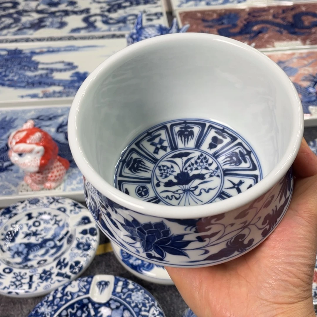 景德镇陶瓷手工手绘