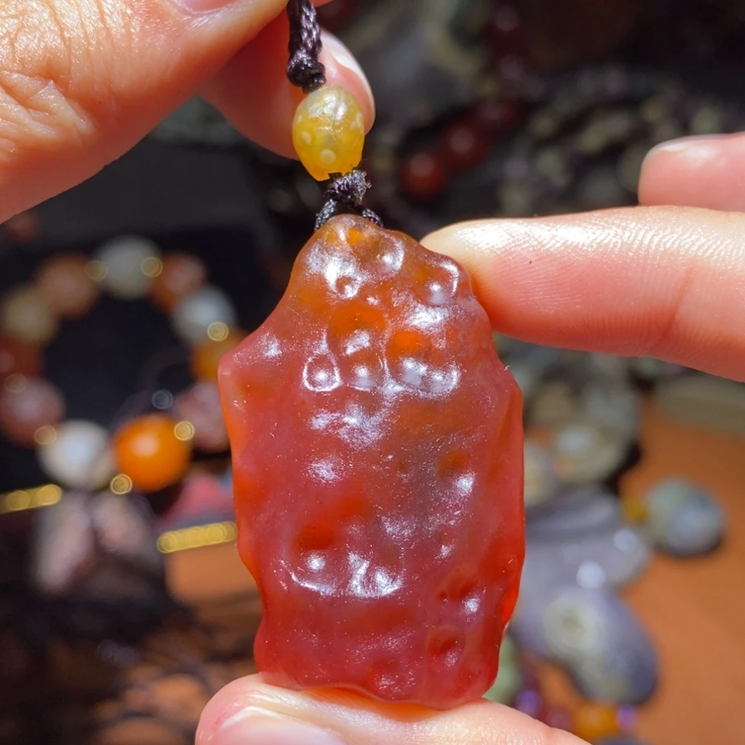 未镶嵌玛瑙/玉髓珠宝半成品