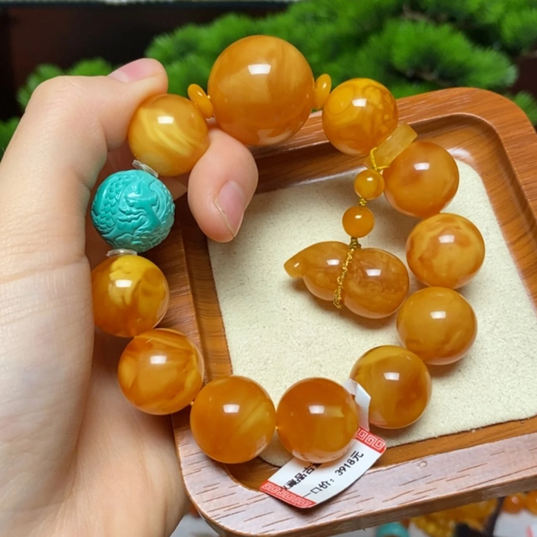 【闪购商品】手链蜜蜡未镶嵌手串