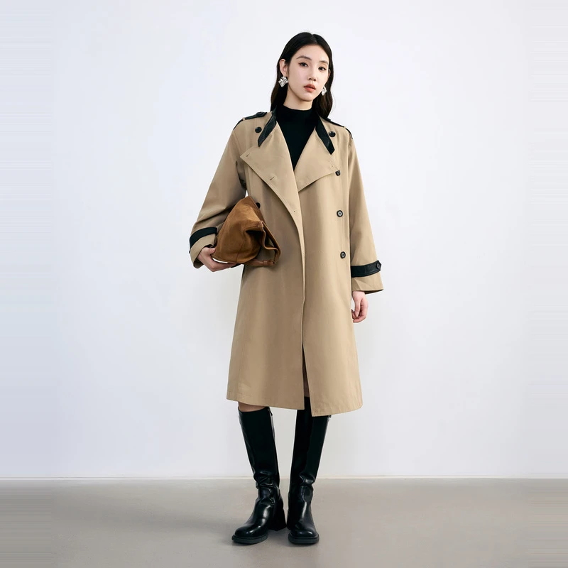 【秦臻臻专属】NEELLY商场同款风衣N24084F04600