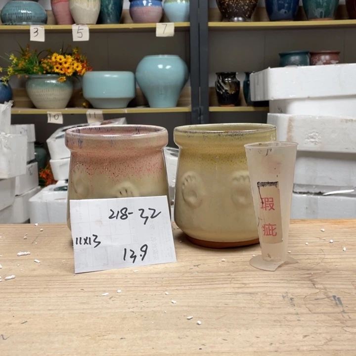 紫砂花盆多肉花盆微瑕32