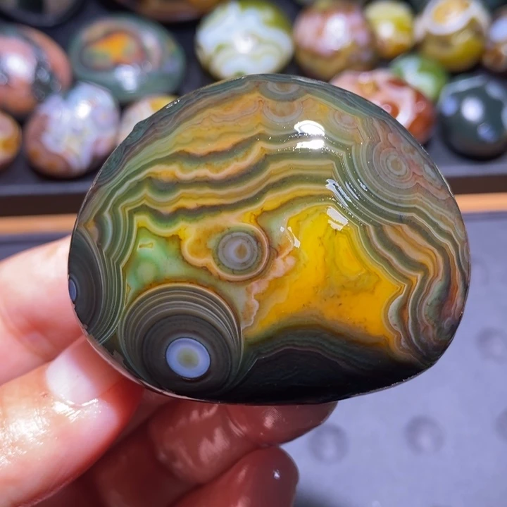 未镶嵌玛瑙/玉髓珠宝半成品19