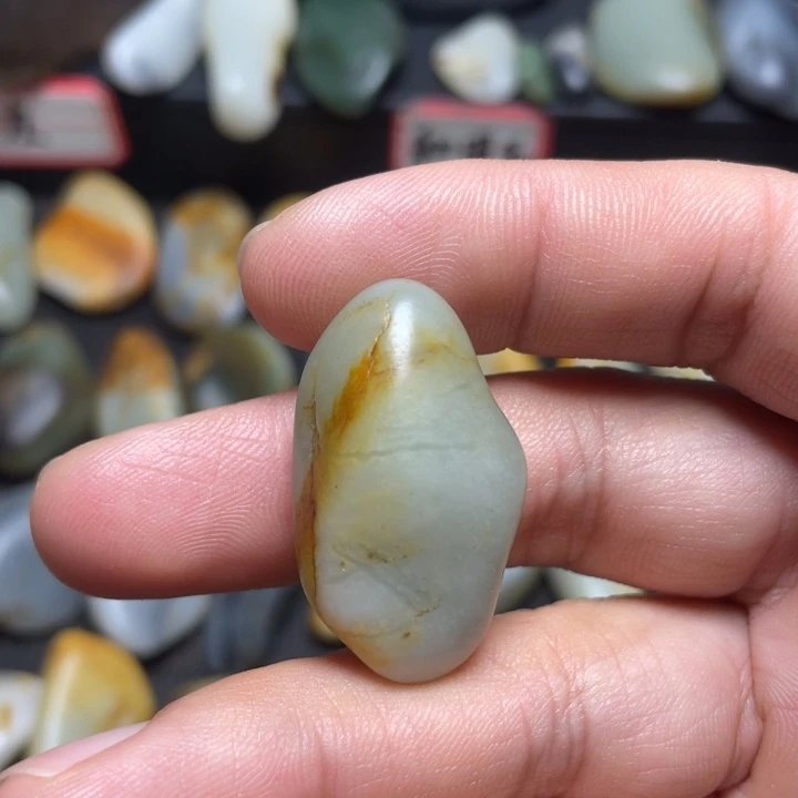 和田玉未镶嵌挂件7