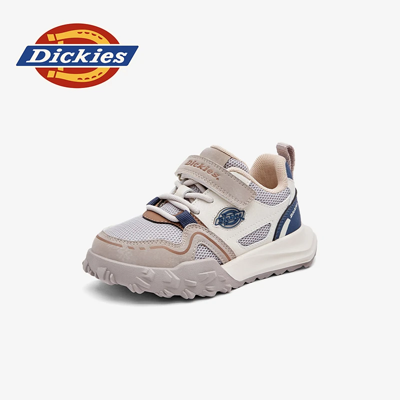 Dickies儿童2025秋冬新款休闲运动鞋中小童透气软底网面鞋亲子鞋