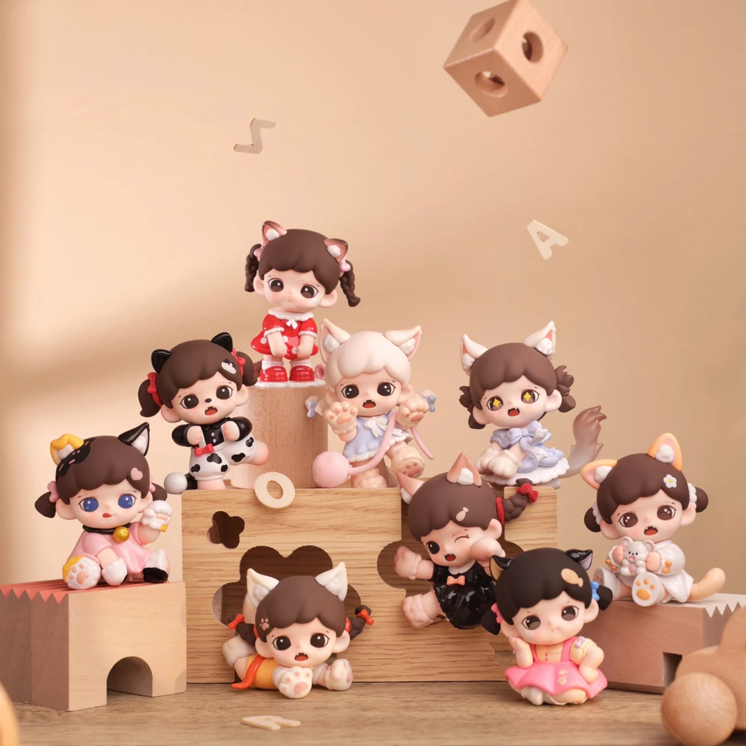 【小H 正品明盒】Zoraa喵呜猫颜社 Mini 盲盒创意手办礼物摆设