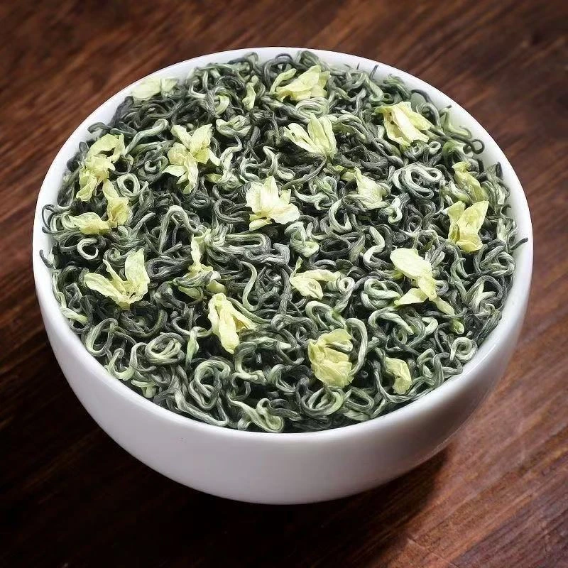 世鼎【碧螺飘雪】2025年新茶七窨一炒浓香耐泡香气十足茉莉花茶