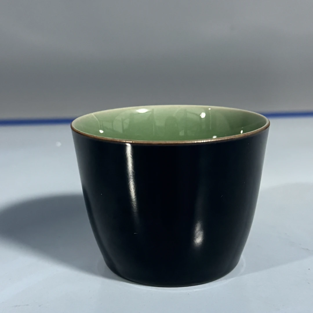 【北鱼专属】手工支钉乌金直缸杯