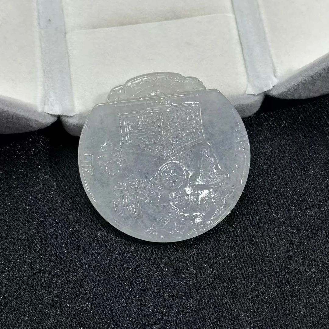 【睿泽鉴宝】翡翠吊坠 DPHL0119-102