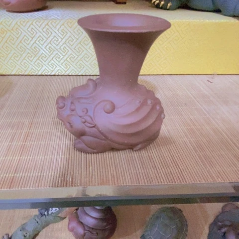 紫砂茶宠张敏制作