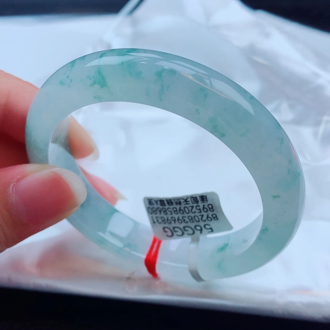 翡翠未镶嵌手镯天然缅甸翡翠A货手镯