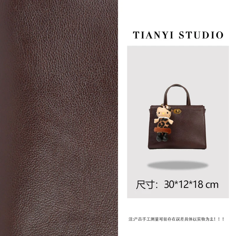 【天一甄选】SKL-8532-咖啡色  轻奢小众设计感时尚斜挎女包包