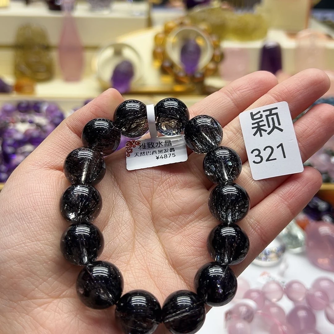 水晶手链未镶嵌?****?黑发晶