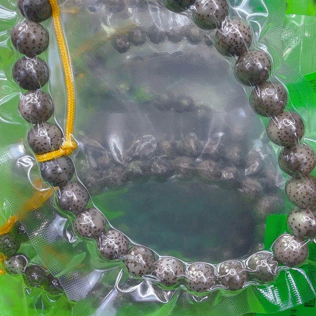 手串星月菩提6传说糯冰星月菩提0.9圆手持