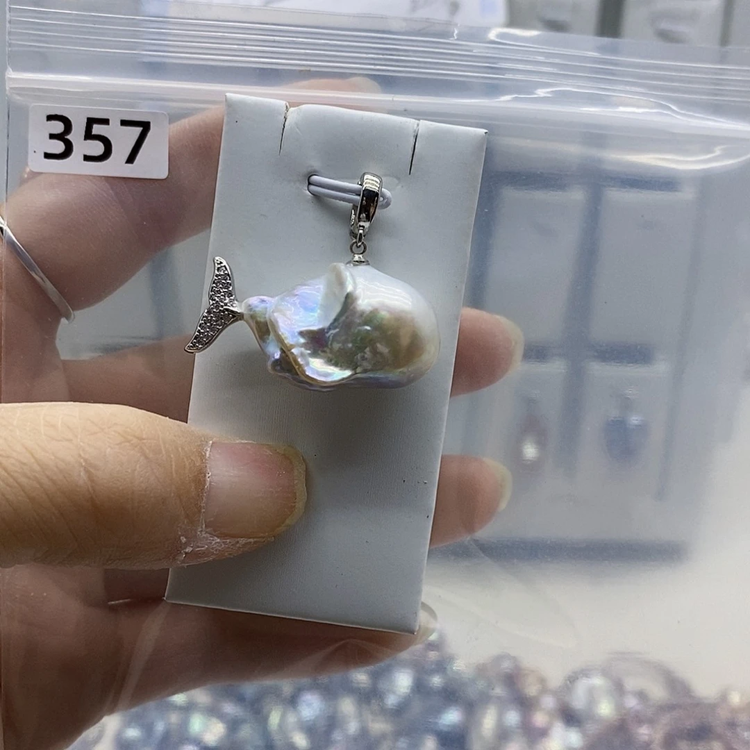 颈饰合金淡水珍珠晓*