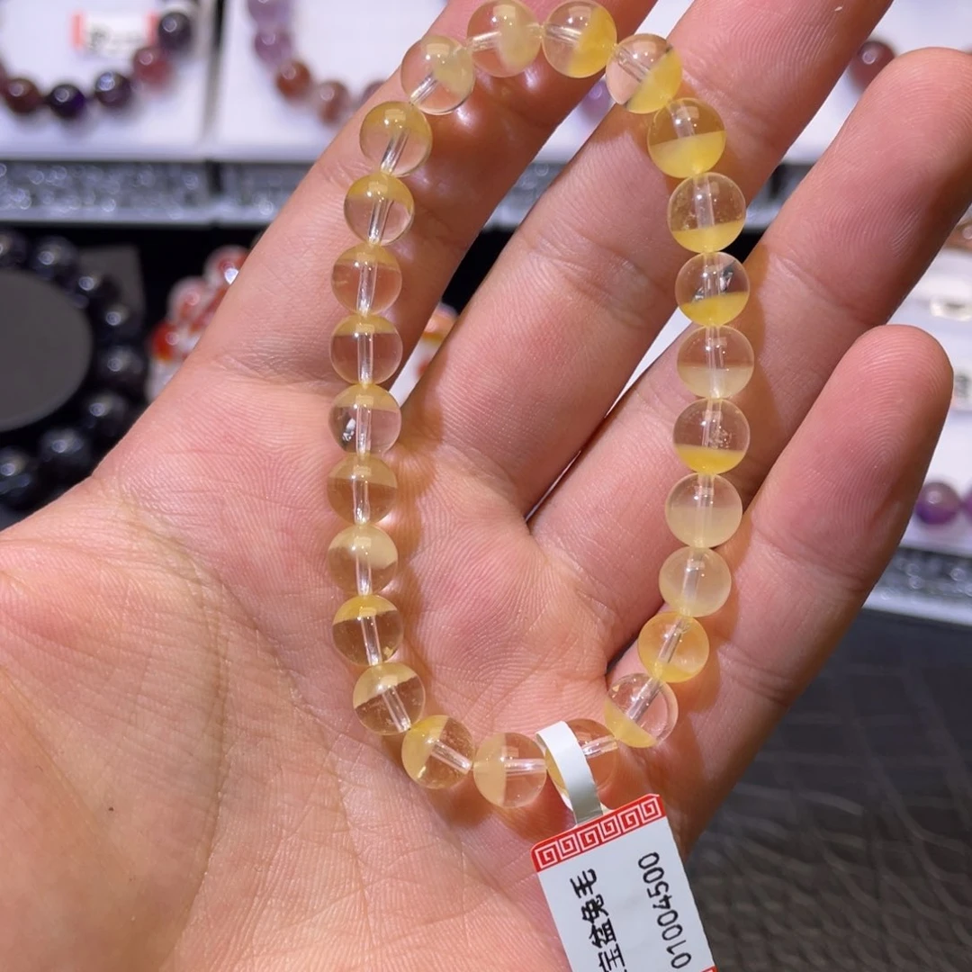 水晶手链未镶嵌聚宝盆兔毛7.5