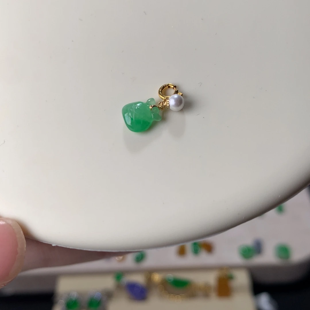 翡翠散珠天然翡翠