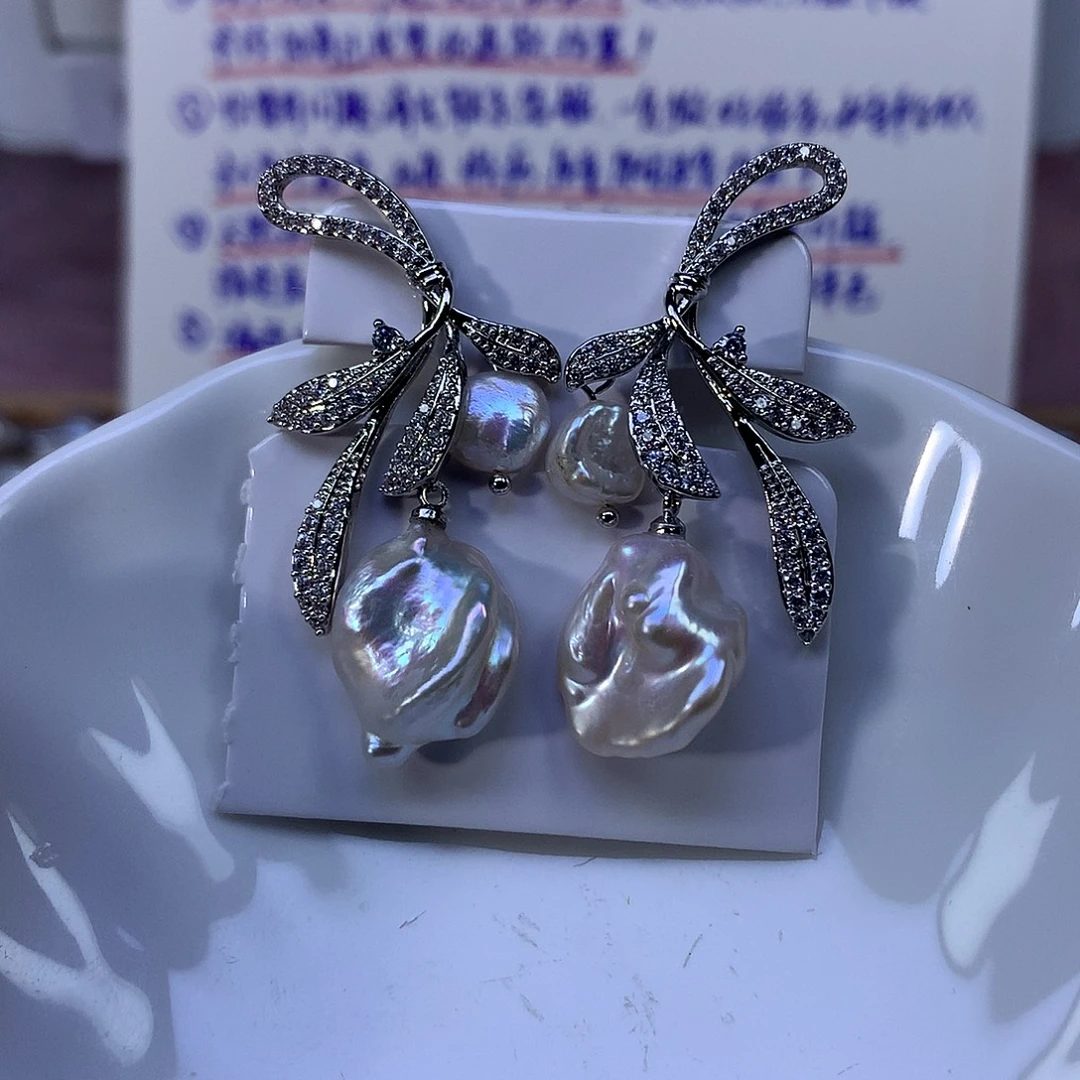 非金属合金特价耳饰4367