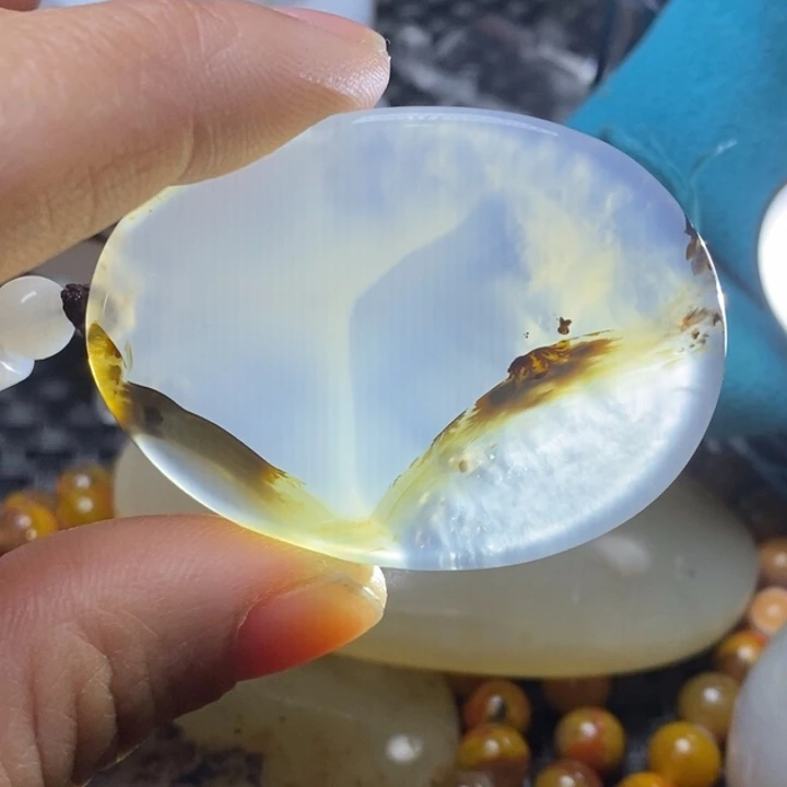 玛瑙/玉髓颈饰未镶嵌｀