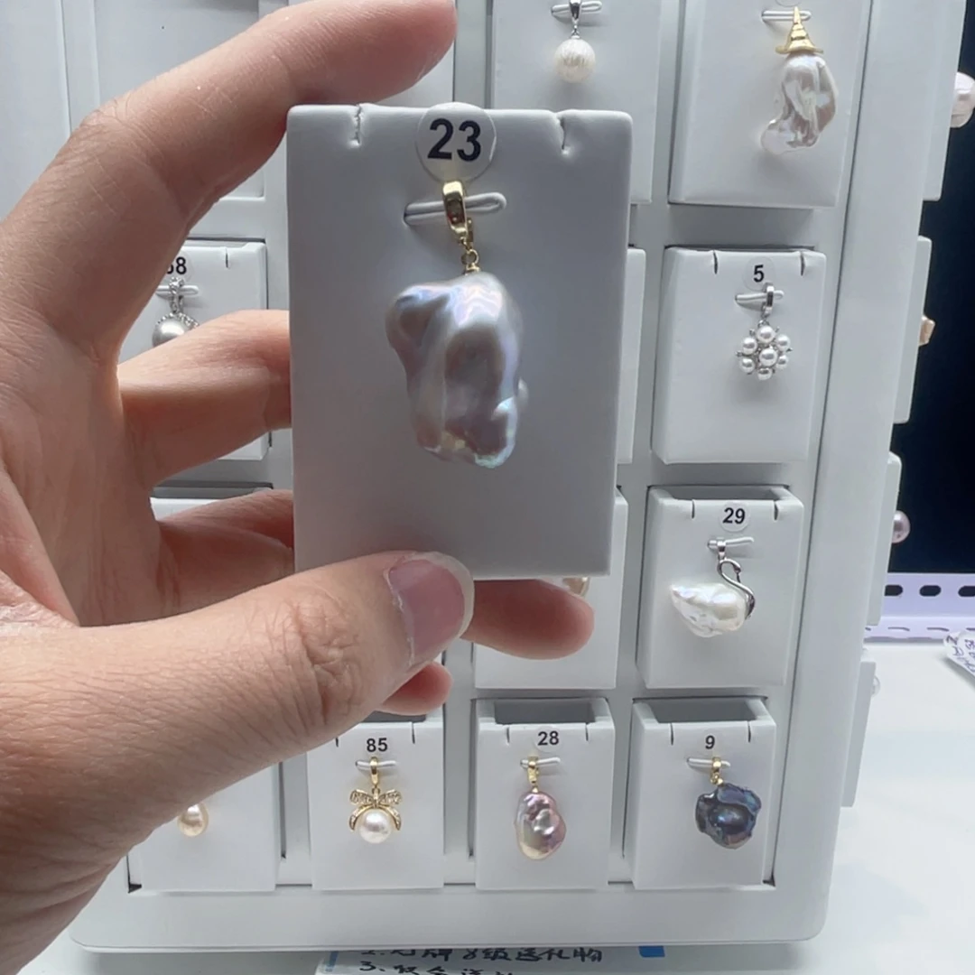 合金颈饰淡水珍珠