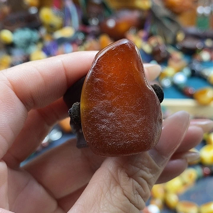 蜜蜡未镶嵌戒指戒指