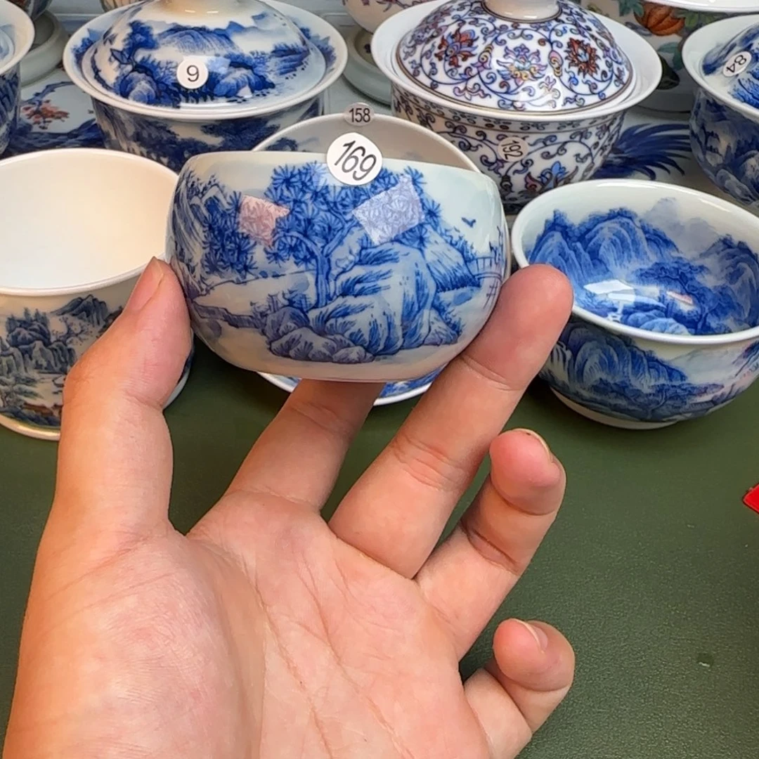 彦祖纯手工手绘茶具169