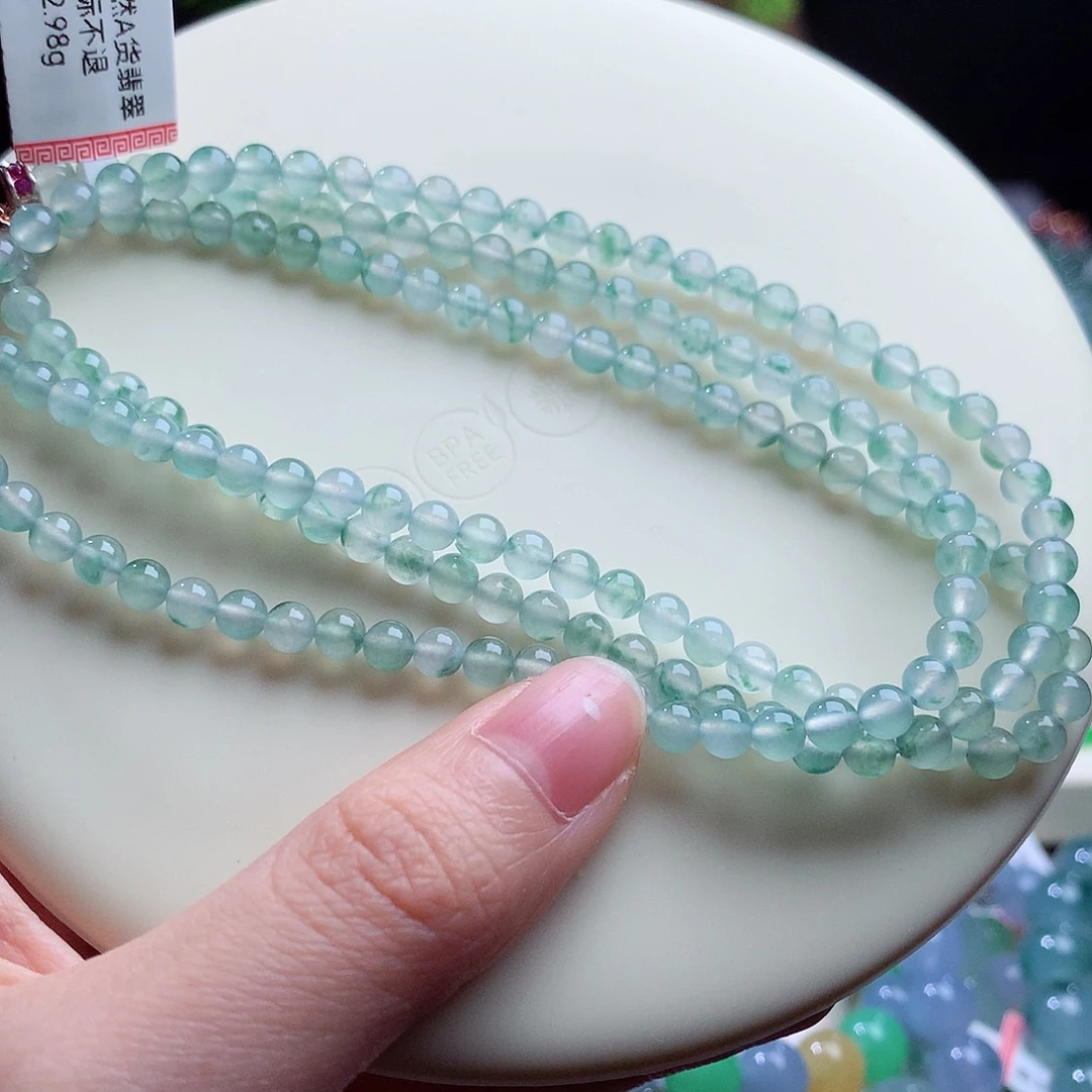 翡翠未镶嵌项链卡4.2