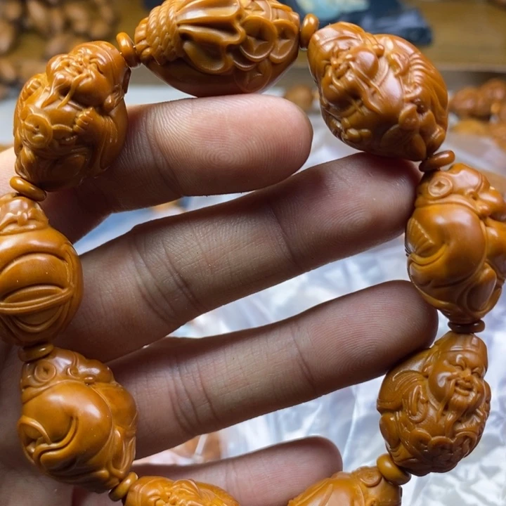 橄榄核手串/手链橄榄核雕工艺手串