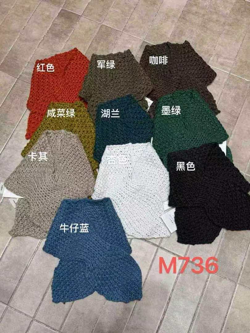 SCS#736#围巾  X