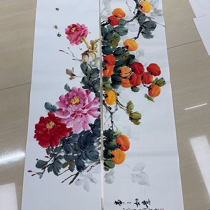 国画明*国画作品集一卷g