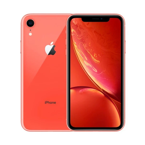 准新品 Apple/苹果 XR 珊瑚色 64G 国行 100%电池 官换资源机