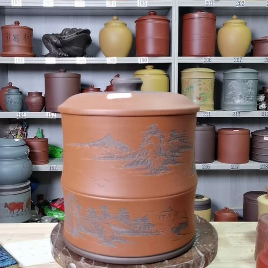 紫砂茶叶罐茶叶罐茶叶罐7202