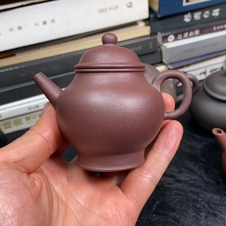 紫砂茶壶80cc底槽青宫灯巨轮