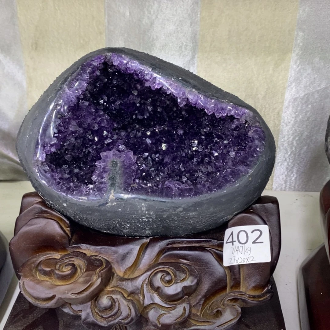 珠宝半成品未镶嵌紫晶402