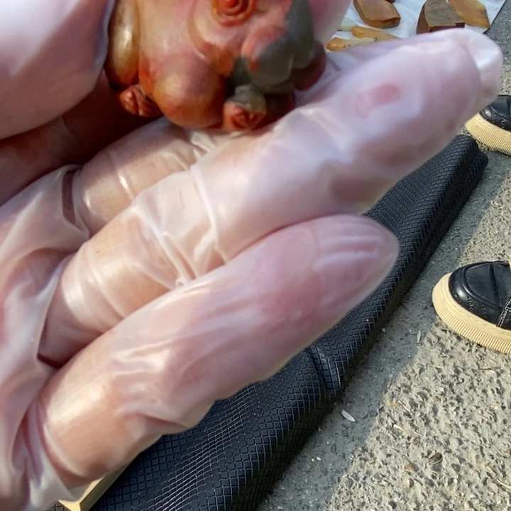 石英质玉（黄龙玉）未镶嵌挂件