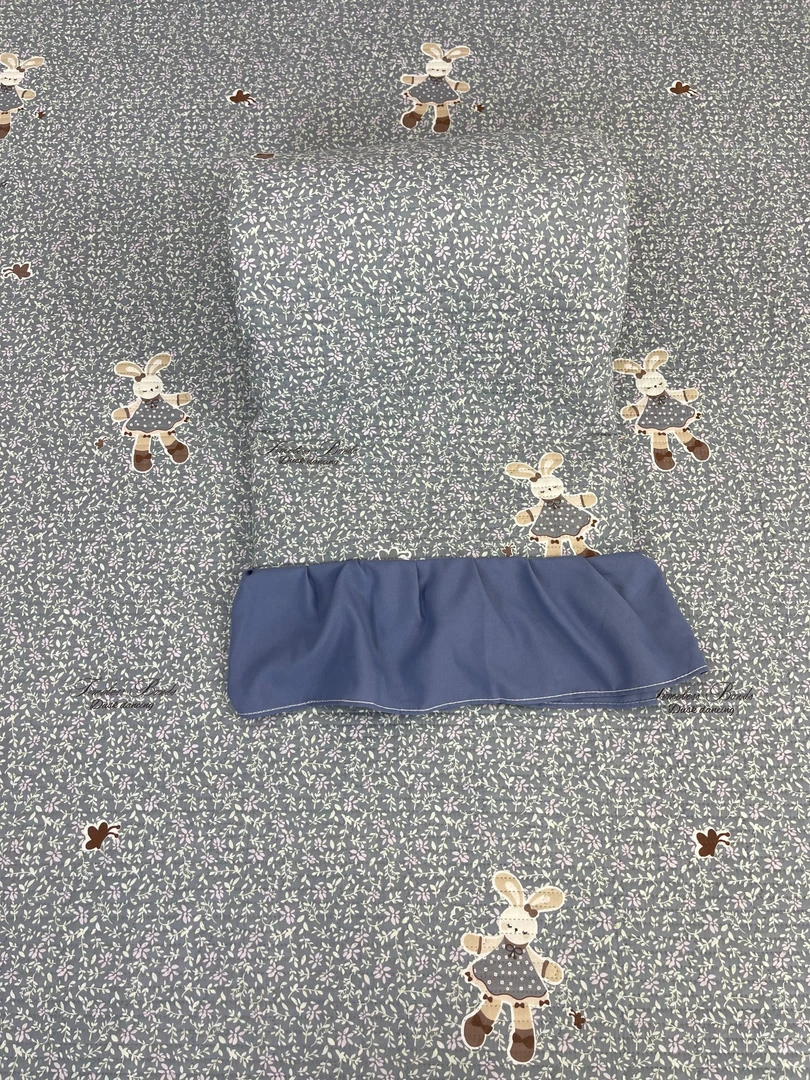 （丛林小兔） 双面 三层 夹棉款 防滑 床裙 205*220±5cm