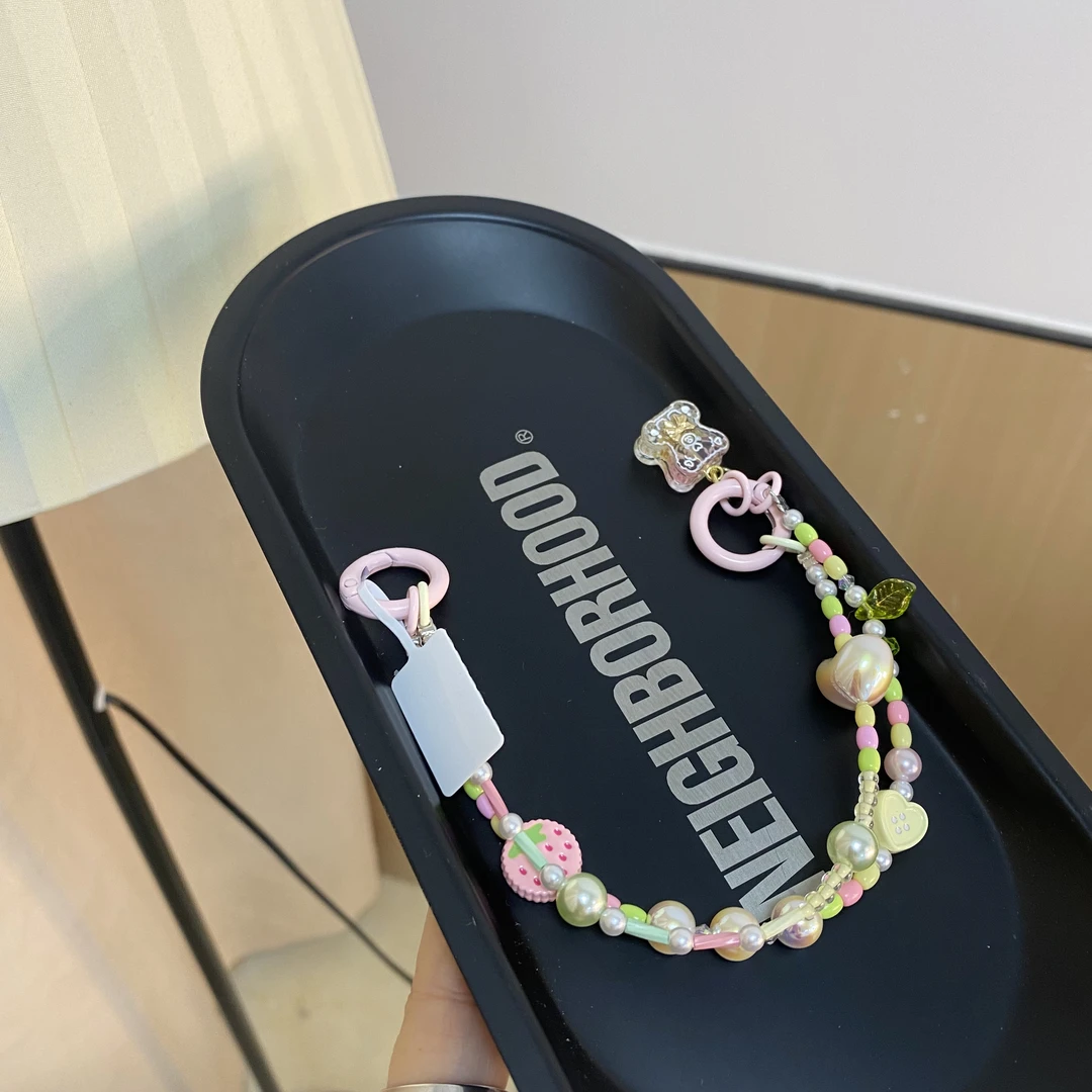 918小熊原创四角手机链