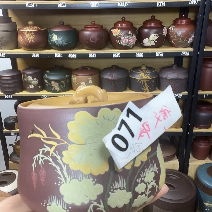 紫砂茶叶罐?****?紫砂茶叶罐