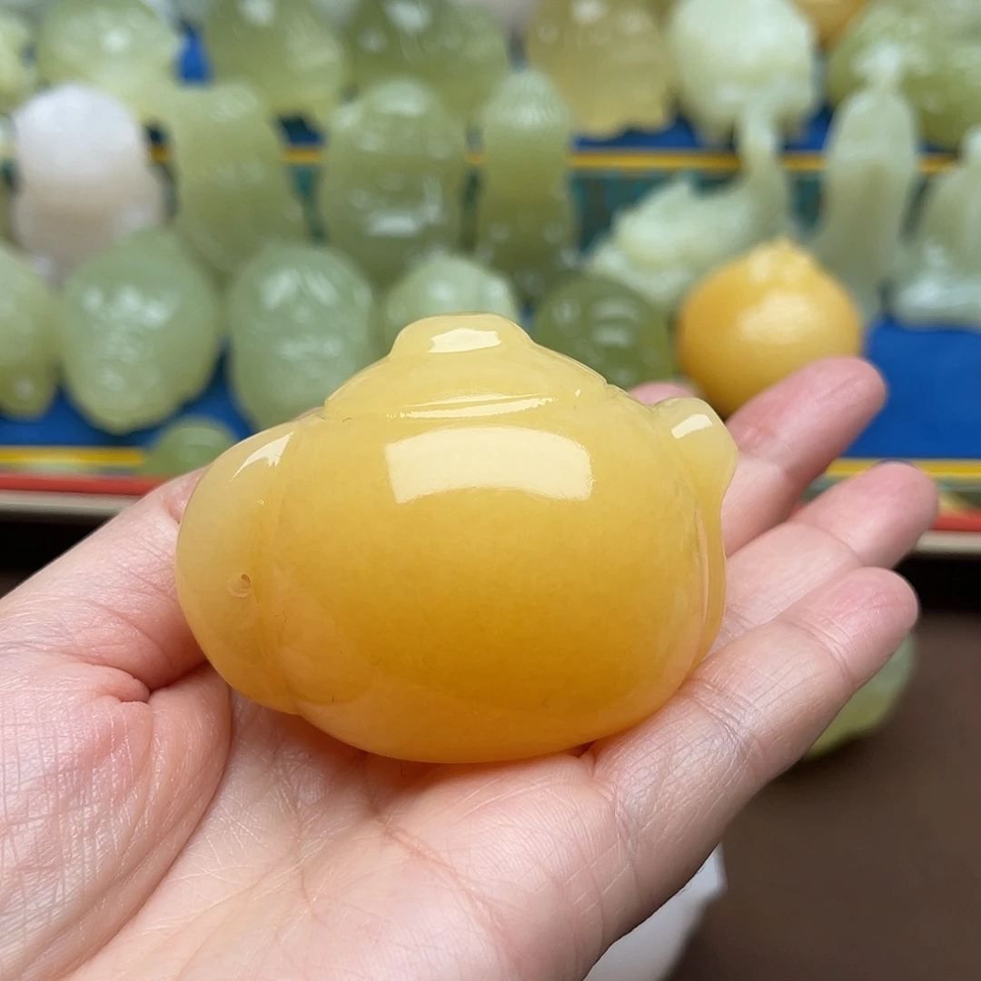 玉天然桌面小摆件