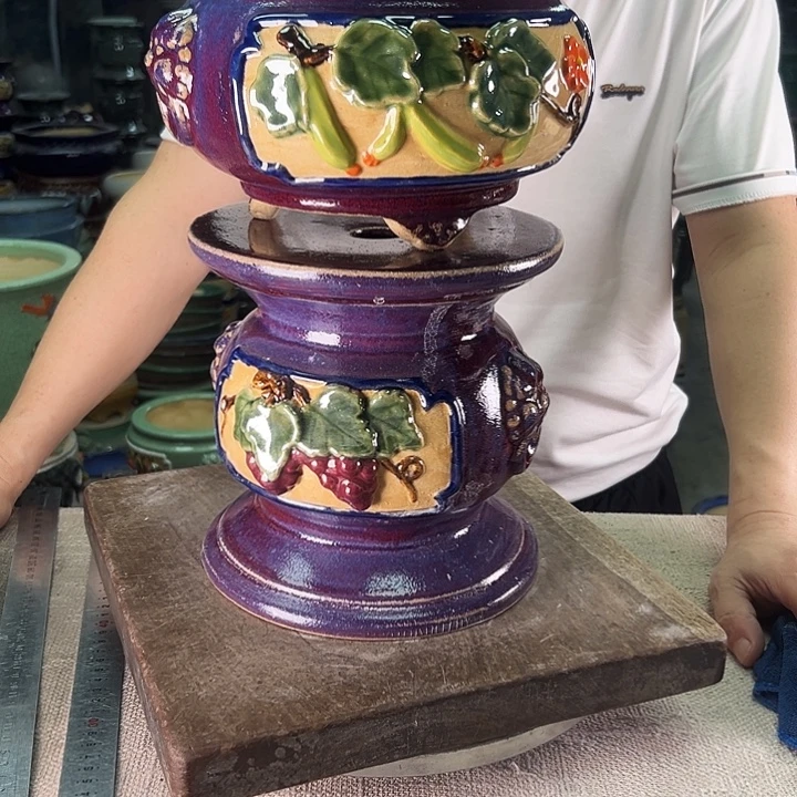 泳坤堂石湾盆陶瓷