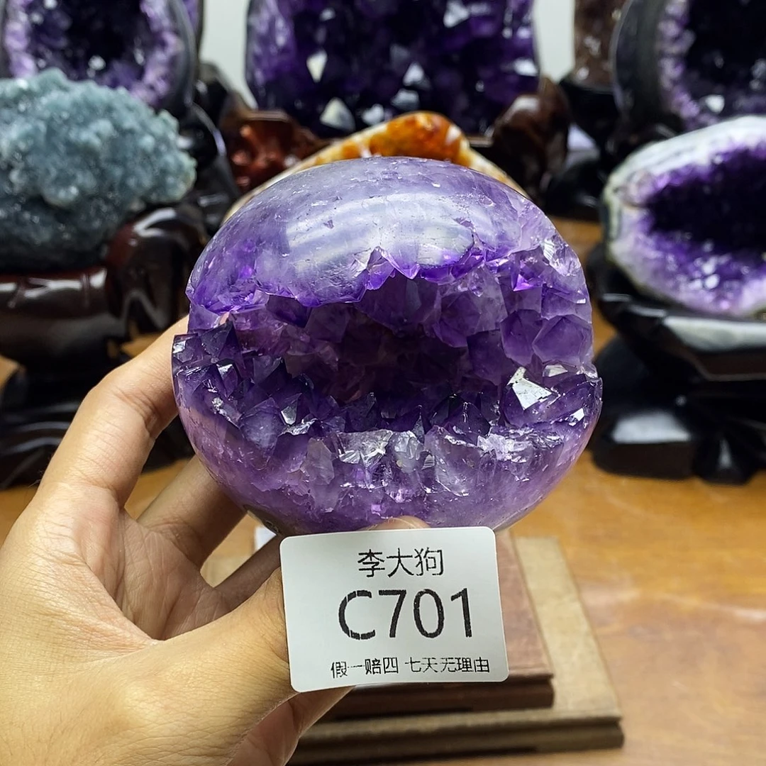 紫晶大型摆件（非配饰）未镶嵌