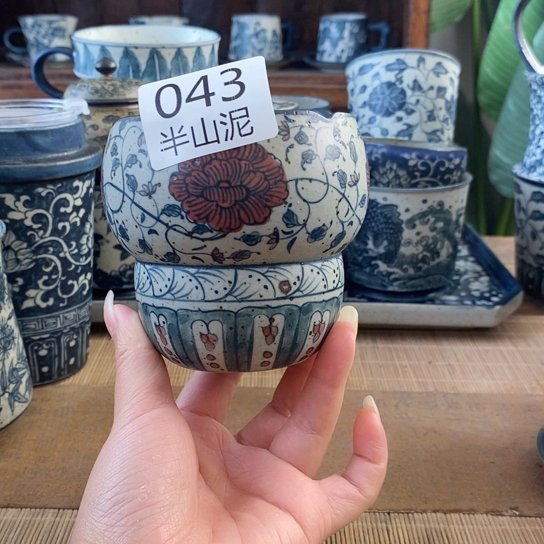 手工手绘青花陶瓷