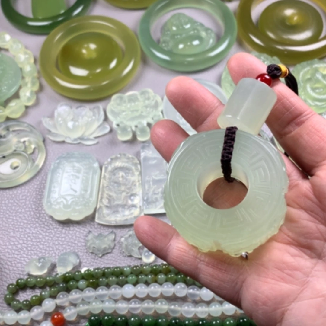 【闪购商品】未镶嵌蛇纹石玉2025新款岫玉