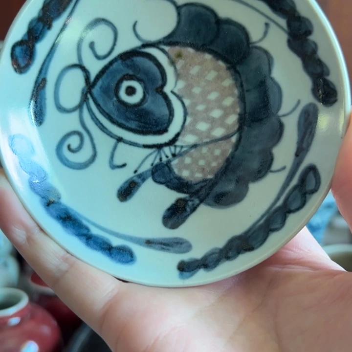 诗***雨摆件陶瓷艺术馆美术