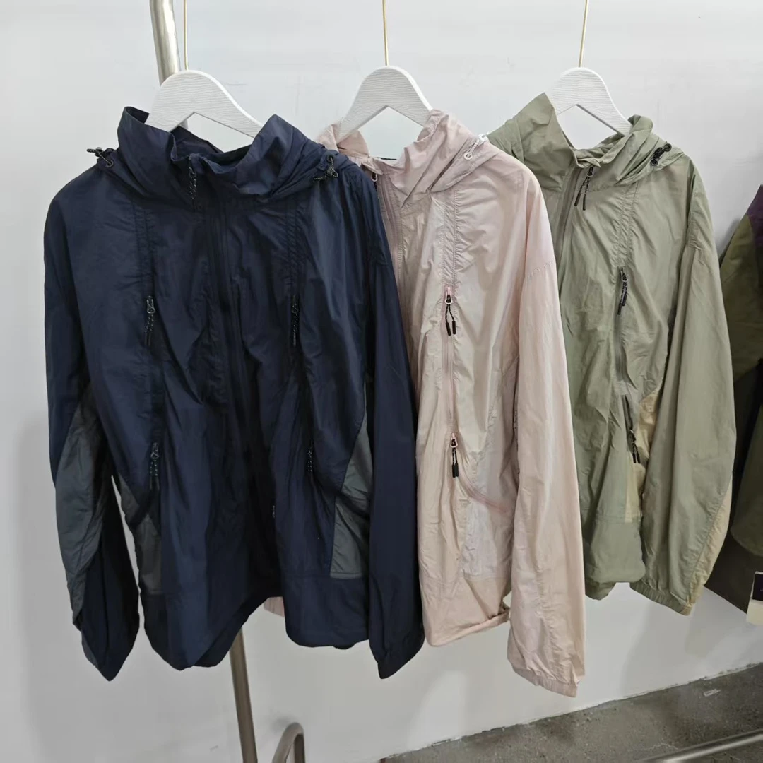 31020防晒衣轻量拼接款透气防晒外套