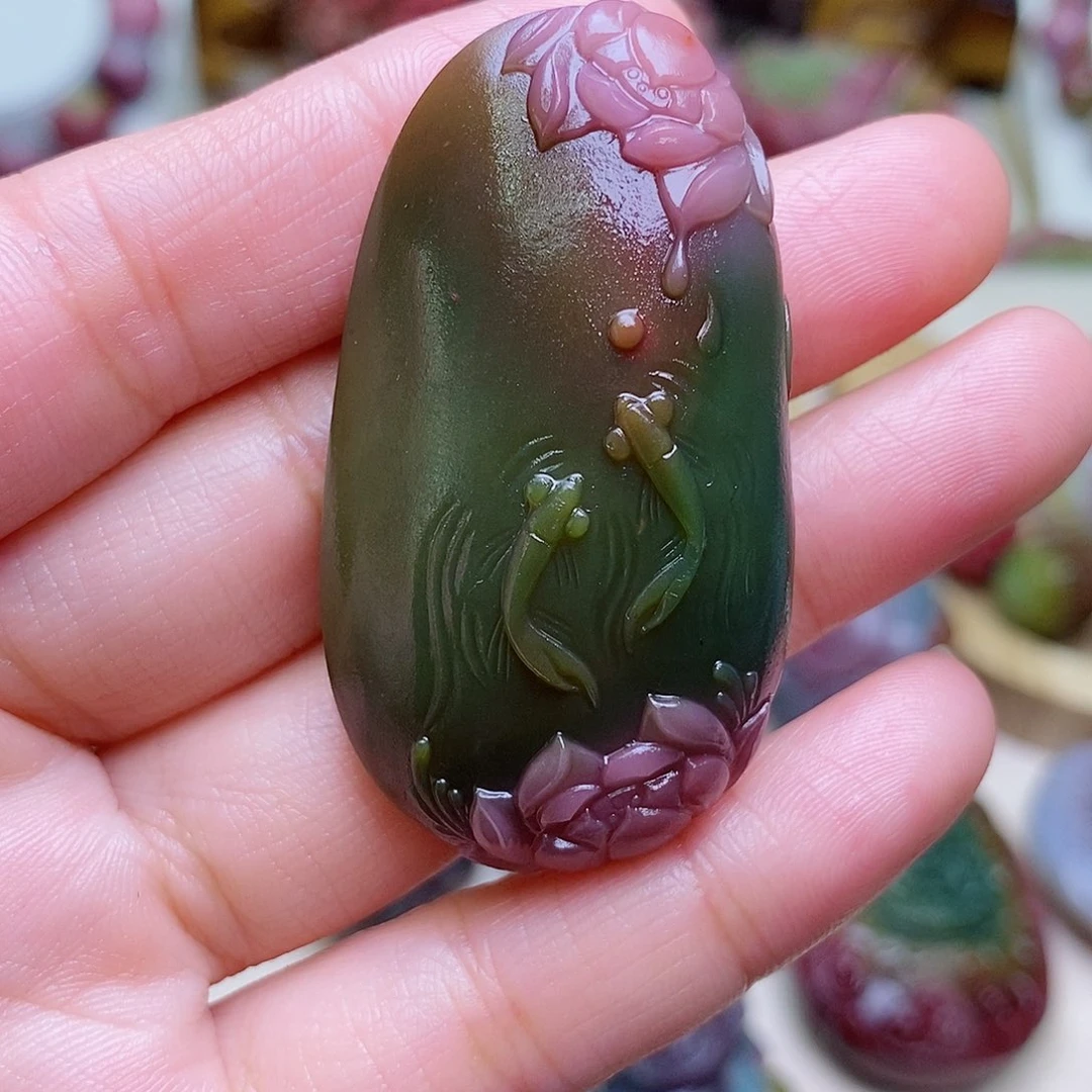 玛瑙/玉髓珠宝奇石未镶嵌猫*盐源玛瑙定制