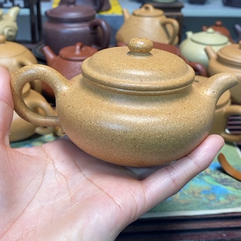 【闪购商品】紫砂茶壶黄金段半手工