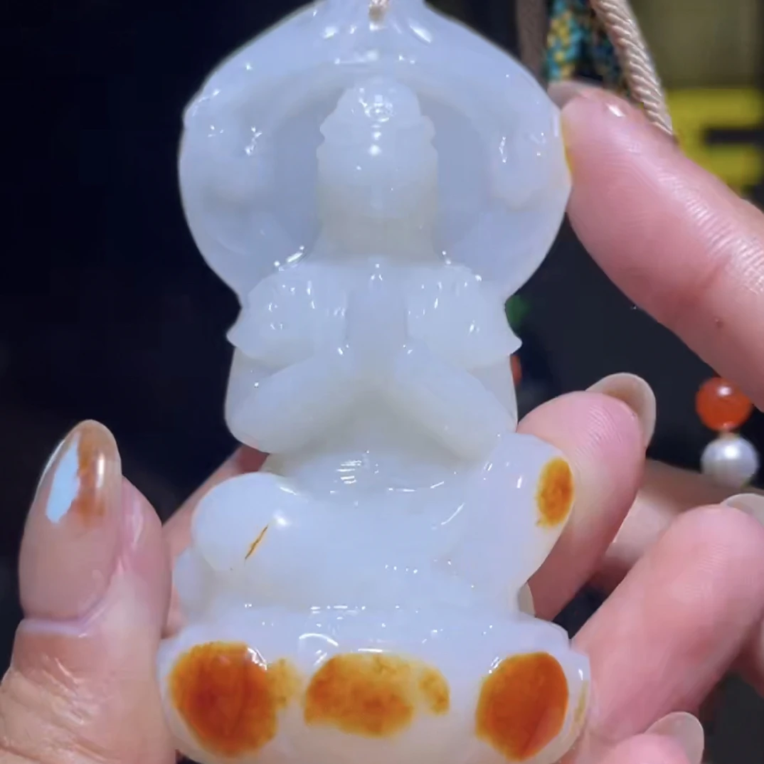 手把件货玉石把玩件文玩摆件D2