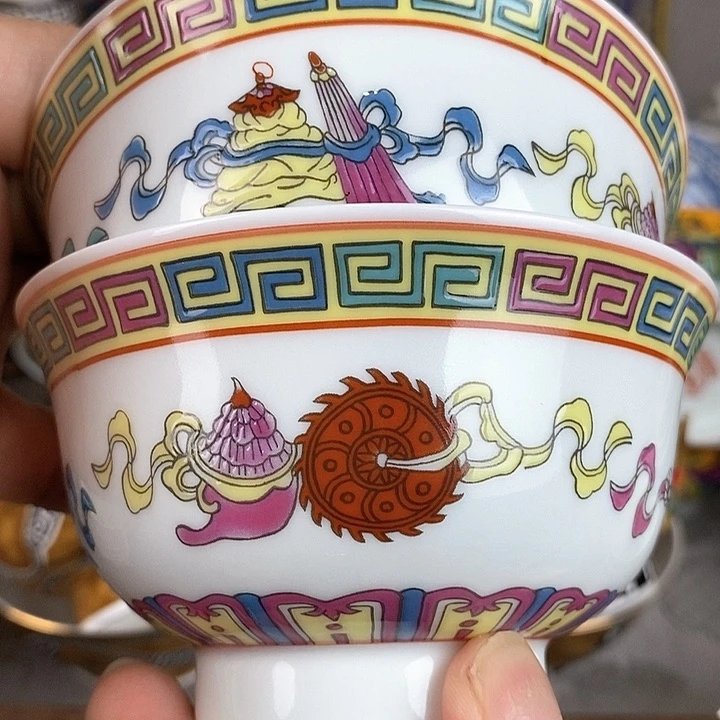 景德镇陶瓷藏式茶碗