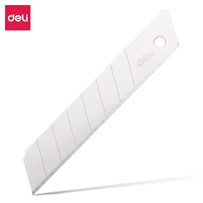 得力2011大号美工刀片(银色)(10片/条)