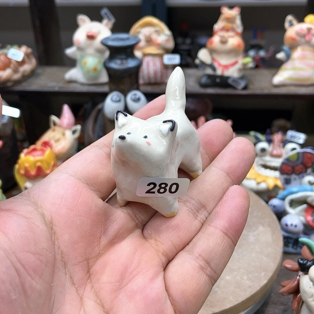 摆件直播间手工陶瓷摆件福利价280